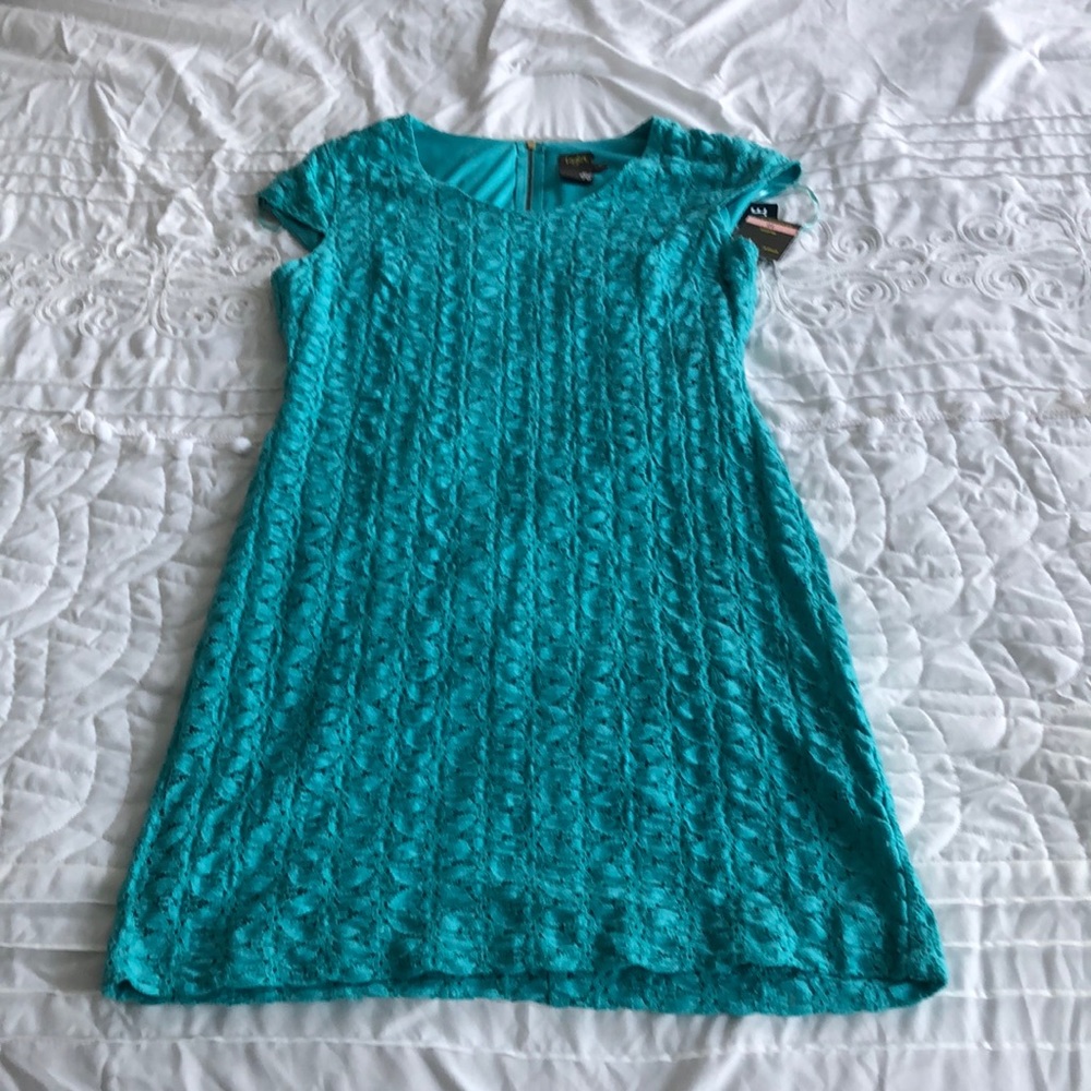Teal dress